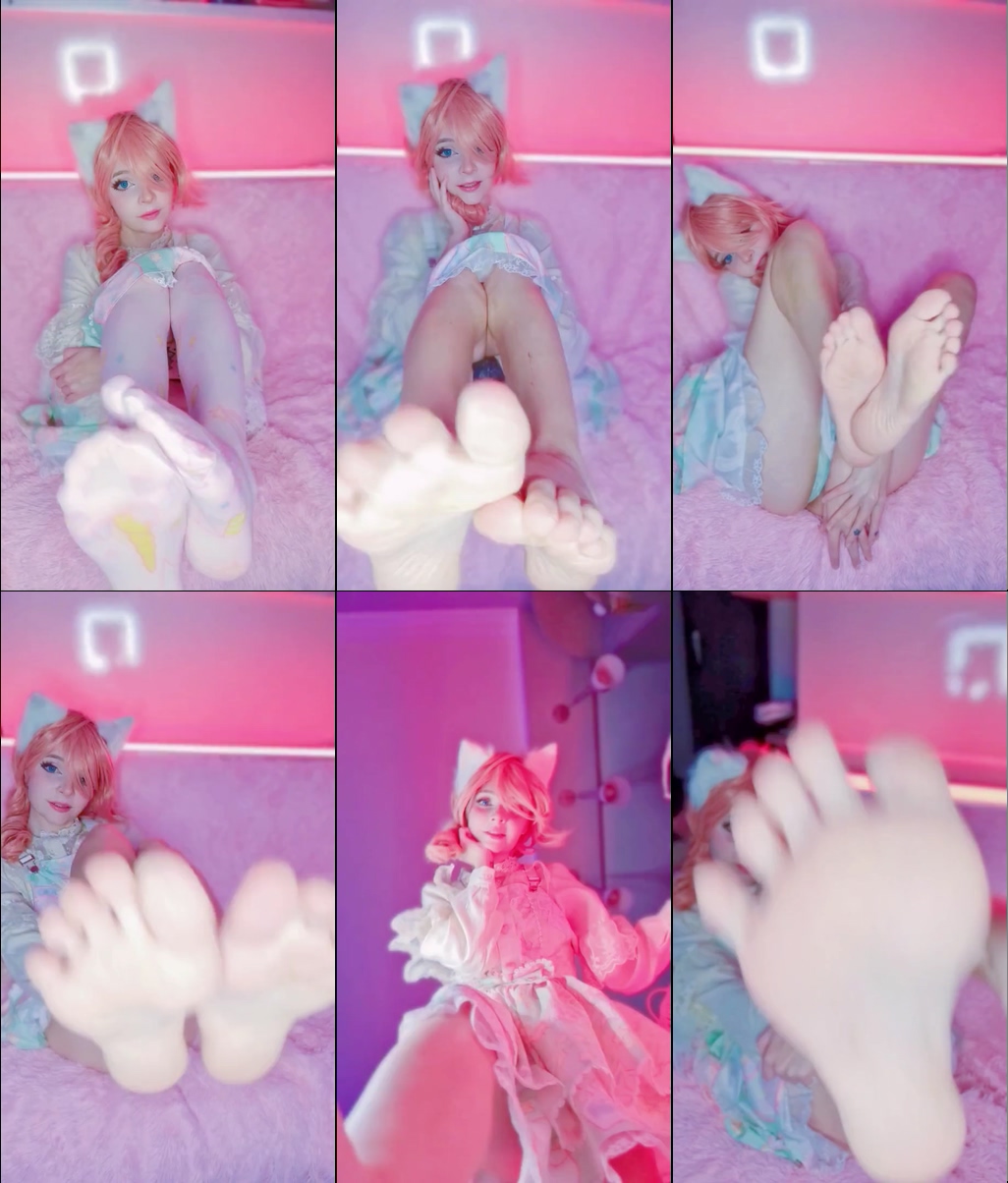 LilDream - NO.030 Final Fantasy XIII cute cosplay Lightning FOOT FETISH.jpg