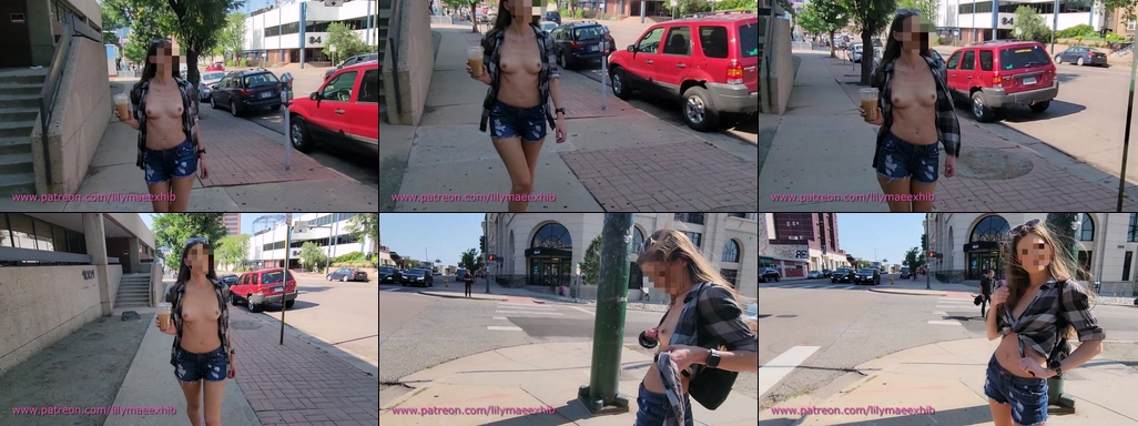 LilyMaeExhib - NO.007 Topless stroll through the city. My husband didn t think I d take his dare.jpg