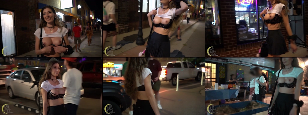 LilyMaeExhib - NO.123 Sexy wife showing off tits to strangers on a crowded street.jpg